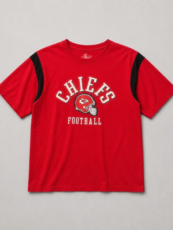 NFL Other - NFL Red & Black Chiefs Football Tee